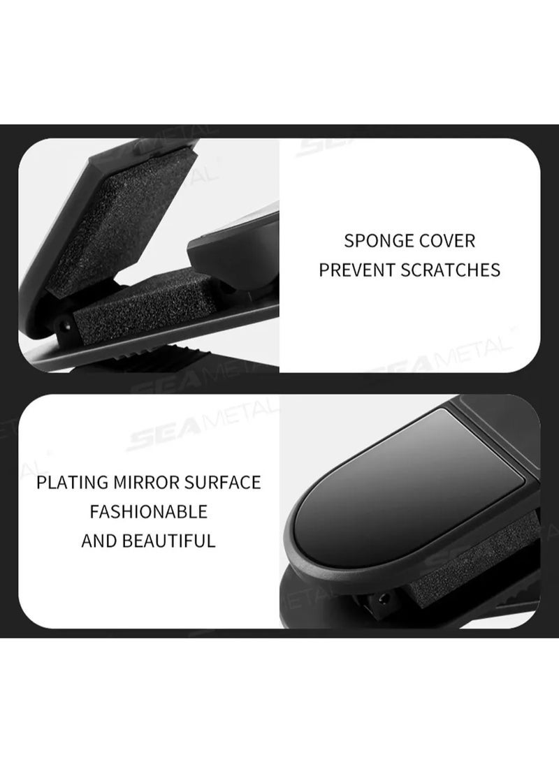 2pcs Car Eyeglass Storage Clip Sun Visor Sunglasses Holder Ticket Card Eyeglasses Clip for Car Interior Accessories - Image 3