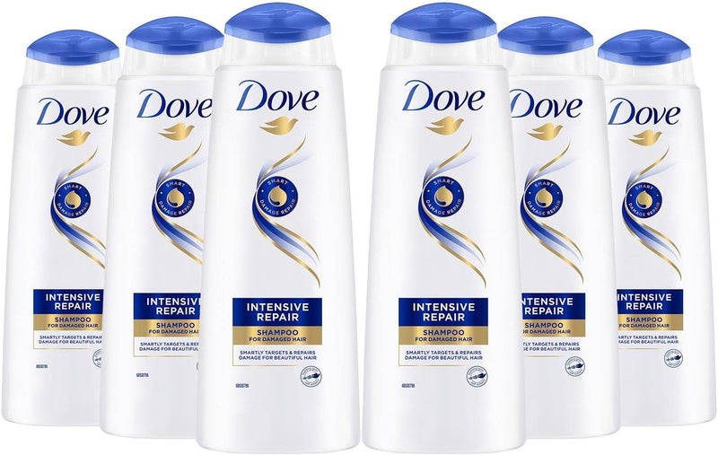 Dove Intensive Repair Shampoo 400 ml Pack of 6