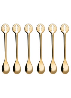 Bugatti Kiss Gold Plated Mocha Spoons Set 