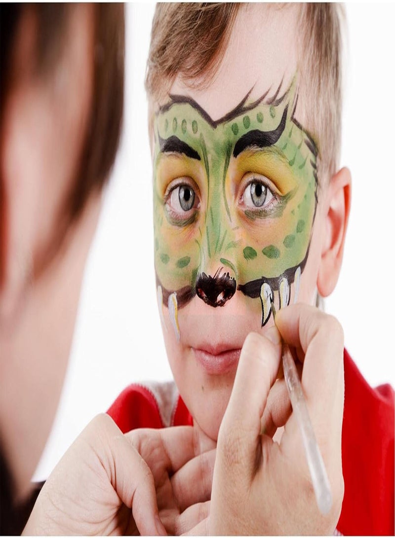 GGOOT 5 Pcs Professional Face Paint Palette 20 Colors | Professional Washable Body Painting Palette - Great for Boys Girls Art Show Halloween  Party Cosplay Makeup - Image 3