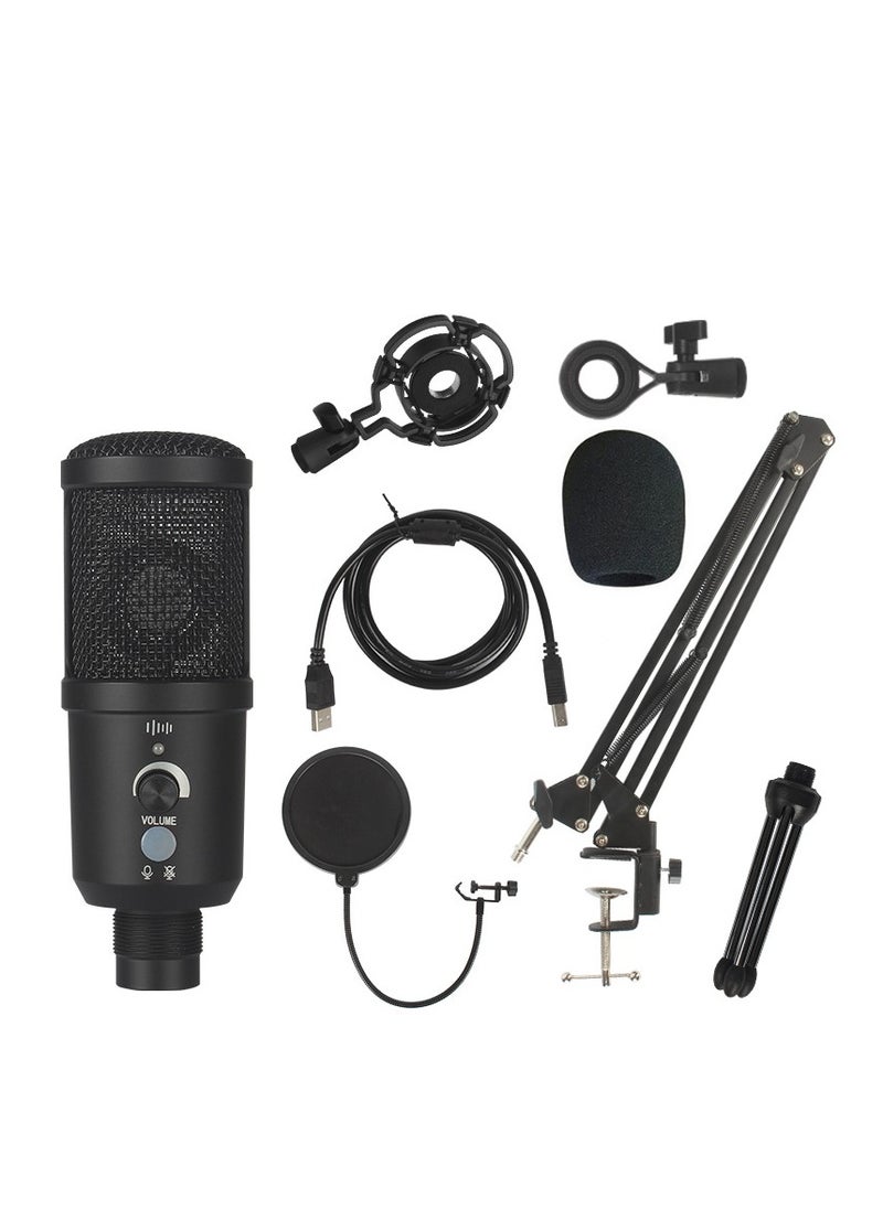 General - USB condenser microphone for computers, laptops, for singing, broadcasting, recording, gaming, streaming, conferencing, YouTube - Image 1