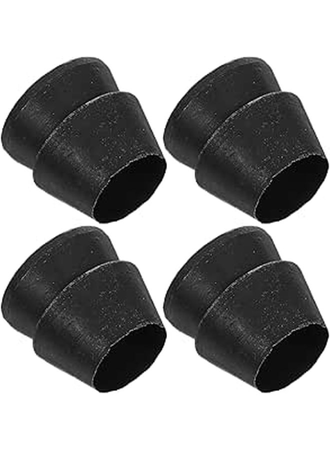 4pcs Polished Steel Axe Kit Round Handle For Woodworking Gardening Safety - Image 1
