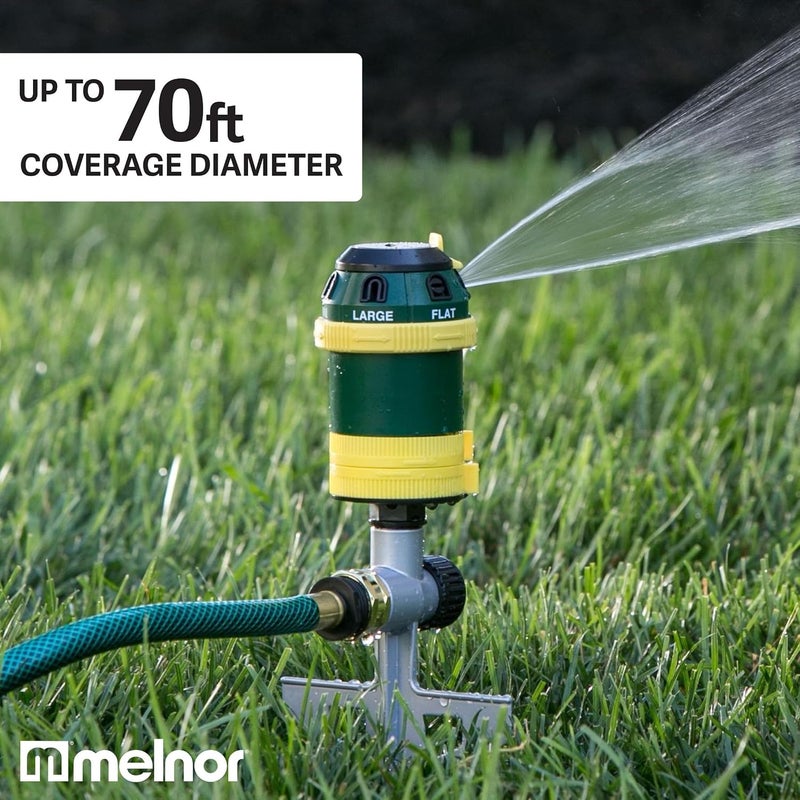 Melnor 65161AMZ 6 Pattern Rotary Sprinkler w/Spike - Image 3