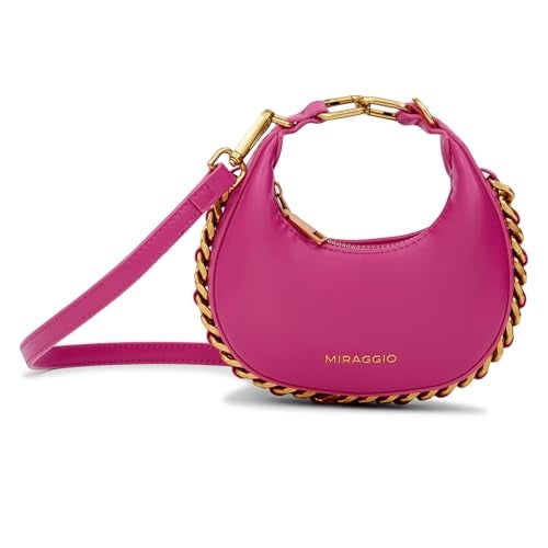 Miraggio Eve Micro Bag For Women With Adjustable & Detachable Crossbody Sling Strap (Pink) - Image 1