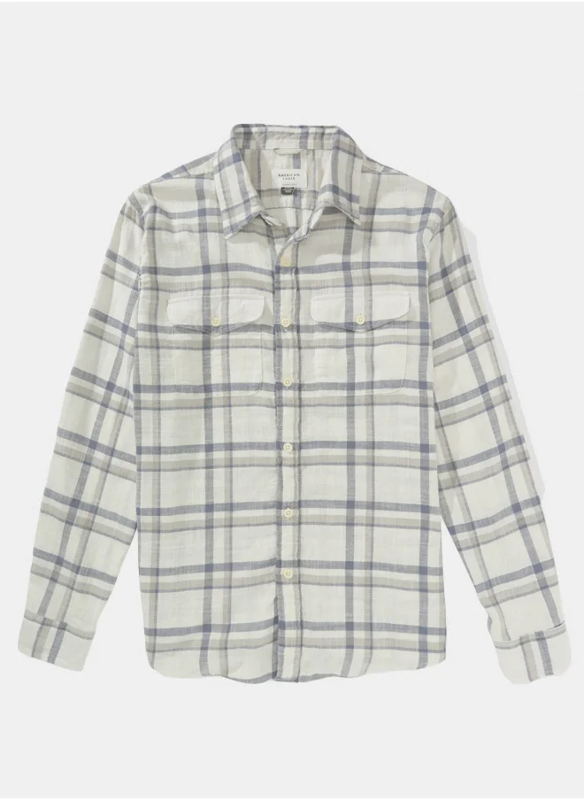 American Eagle AE Cozy Cabin Flannel
