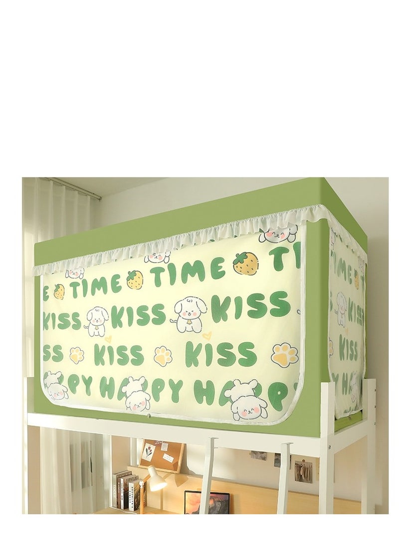 Y&D - Bed Canopy Tents Curtain Blackout Curtain Single Bed Tent Curtain Student Shading Cloth Bed Canopy Mosquito Net Student Sleep Privacy Protection - Image 1