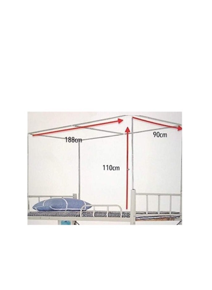 Y&D - Bed Canopy Tents Curtain Blackout Curtain Single Bed Tent Curtain Student Shading Cloth Bed Canopy Mosquito Net Student Sleep Privacy Protection - Image 1