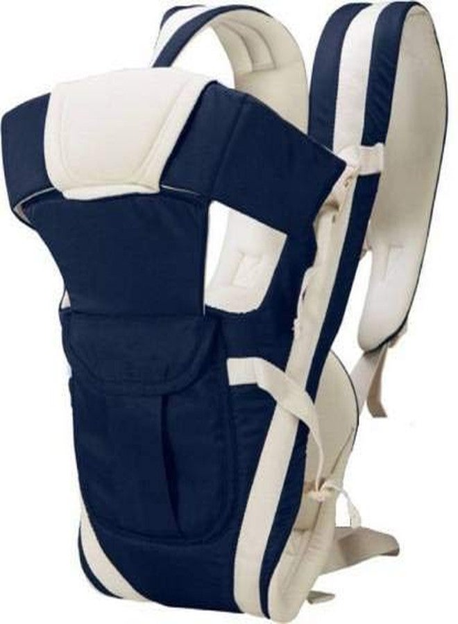 Crawl'in 4-in-1 Adjustable Baby Carrier Cum Kangaroo Bag/Baby Carry Sling/Back/Front Carrier for Baby (Navy Blue) - Image 2