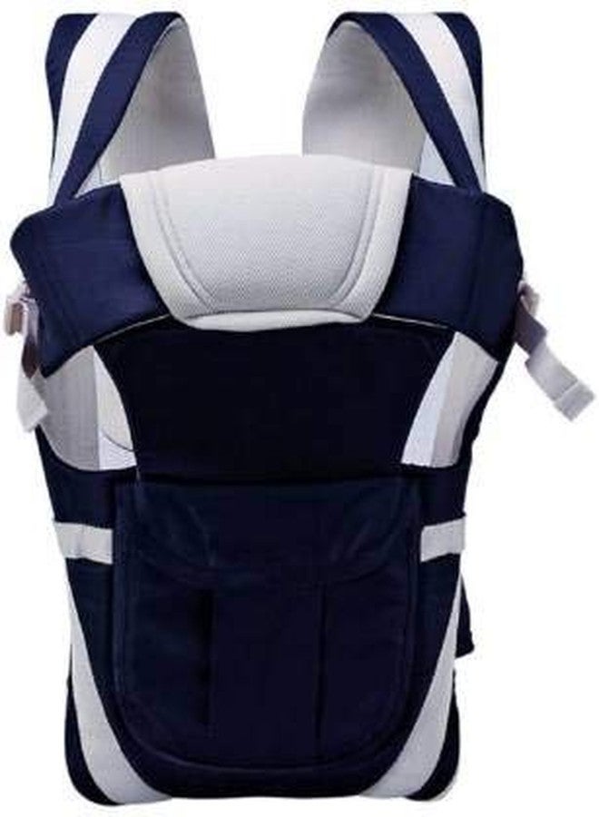Crawl'in 4-in-1 Adjustable Baby Carrier Cum Kangaroo Bag/Baby Carry Sling/Back/Front Carrier for Baby (Navy Blue) - Image 1