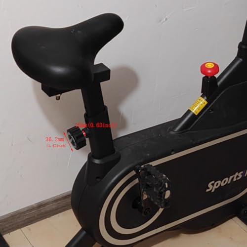 AYLIFU M16 Pop Pull Pin Knob Adjustment Fitness Pop Pull Pin Knob for Fitness Equipment,64×36.2mm/2.52×1.42inch, Bicycle Equipment, Black 2PCS - Image 3