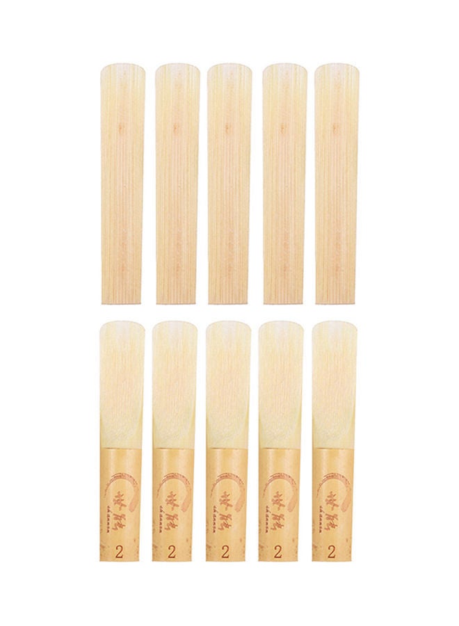 NIBEMINENT 10-Piece Bb Clarinet Reeds Game  - Image 1