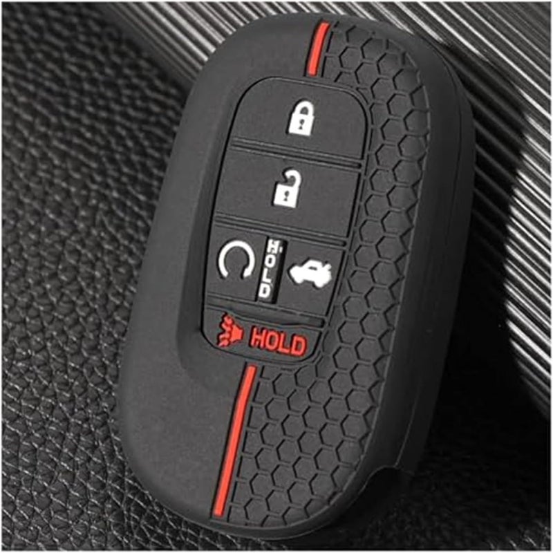 Wivplex 5 Button Silicone Car Key Fob Cover - Image 2