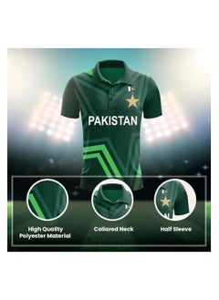PRINTSHOP4ME Pakistan Cricket Combo–T-Shirt, Cap,Drawstring Bag&Hand Fan For Celebrations Match Days&Events  - Image 3
