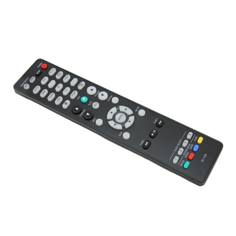 RC 1239 AV Receiver Remote Control - Compatible with Denon AVR S960H AVR X2700H AVR X3700H - ABS Material Power Amplifier Replacement Remote with Easy Grip for Home Theater - Image 5