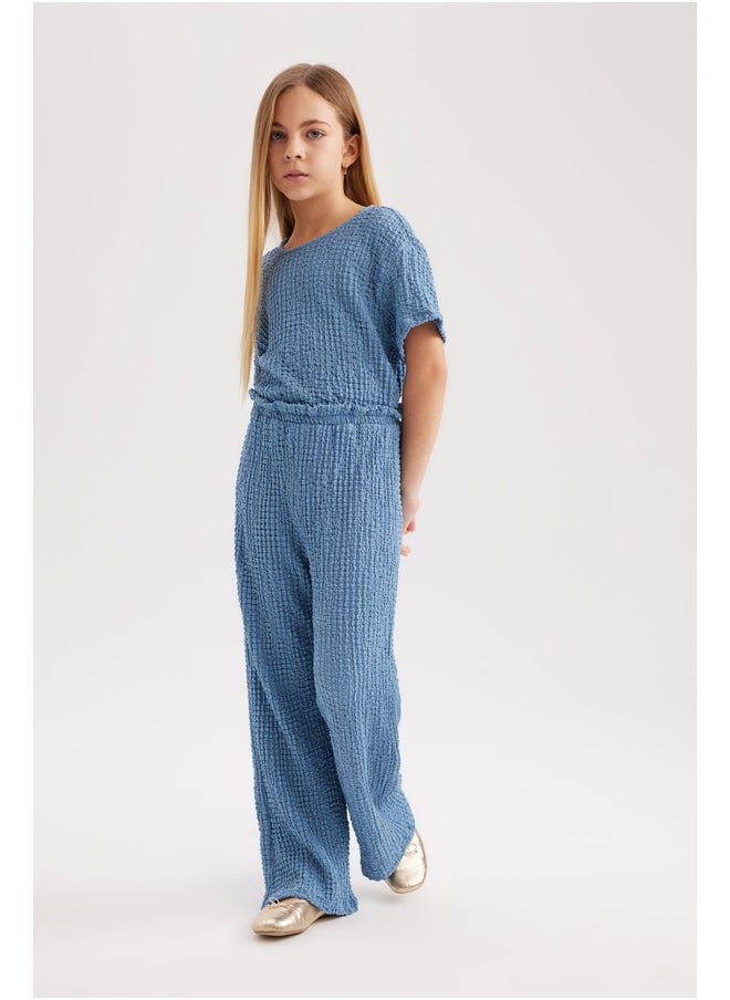DeFacto - Girl Regular Fit Short Sleeve Jump Suit - Image 1