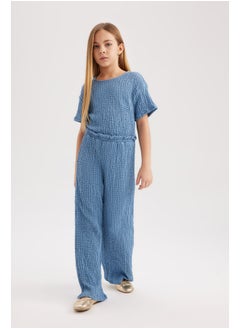 DeFacto Girl Regular Fit Short Sleeve Jump Suit  - Image 2