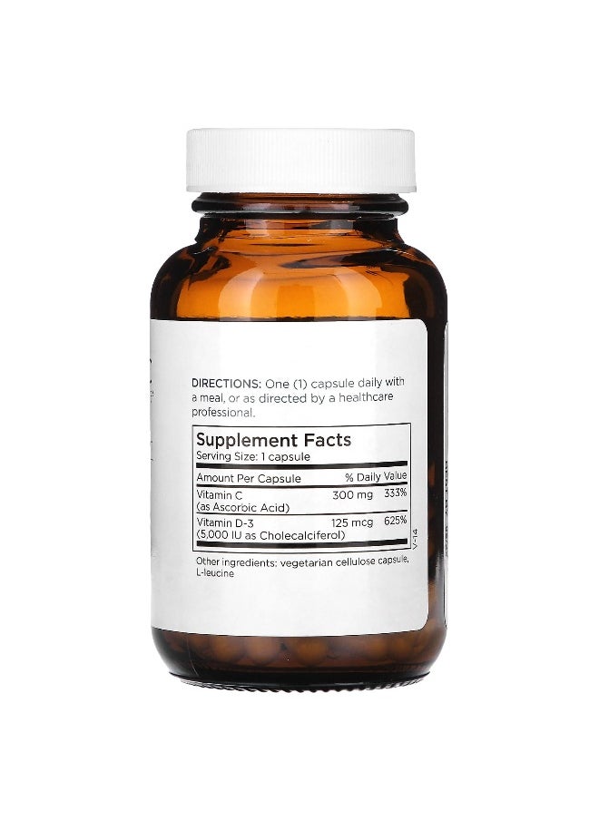 Metabolic Maintenance - Metabolic Maintenance, Vitamin D-3, 5,000 IU, 90 Capsules - Image 1