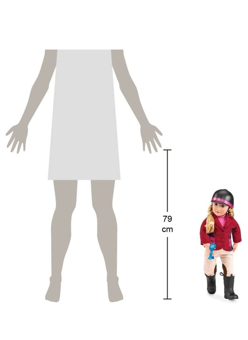 Our Generation - Lily Anna - Ride into imagination with this 18-inch equestrian doll - Image 1