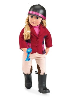 Lily Anna - Ride into imagination with this 18-inch equestrian doll