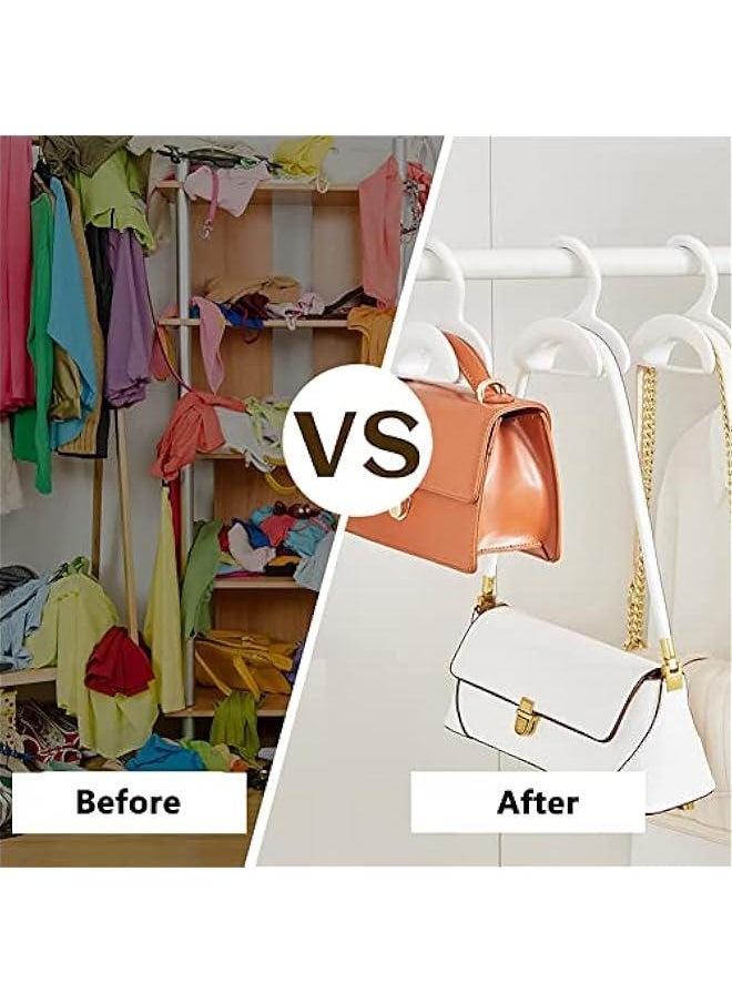 4 Bag HangersHandbag Organizer Hooks for Hanging BagsPurse HangersTote Bag Closet Organizer StorageHandbag HangersPurse HooksHandbag StoragePurse Organizer for ClosetWhite - pzsku/Z85BBEFBBCA81B8C0B6C1Z/45/_/1728188089/2b50c6b9-b962-4179-85d4-7bbe7618bb1d