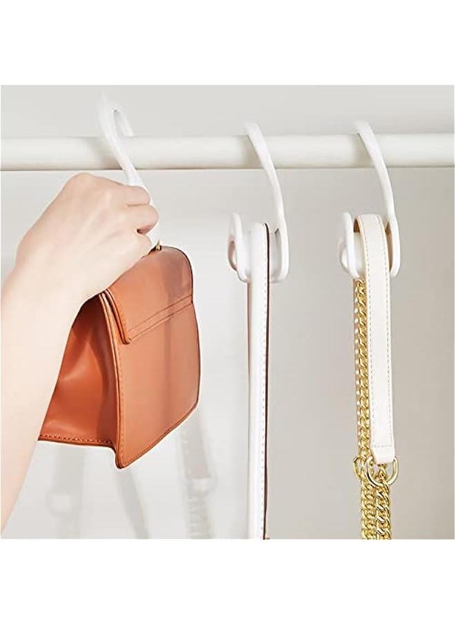 4 Bag HangersHandbag Organizer Hooks for Hanging BagsPurse HangersTote Bag Closet Organizer StorageHandbag HangersPurse HooksHandbag StoragePurse Organizer for ClosetWhite - pzsku/Z85BBEFBBCA81B8C0B6C1Z/45/_/1728188211/0c6c59bd-6665-4537-a2aa-3df44c7a790f