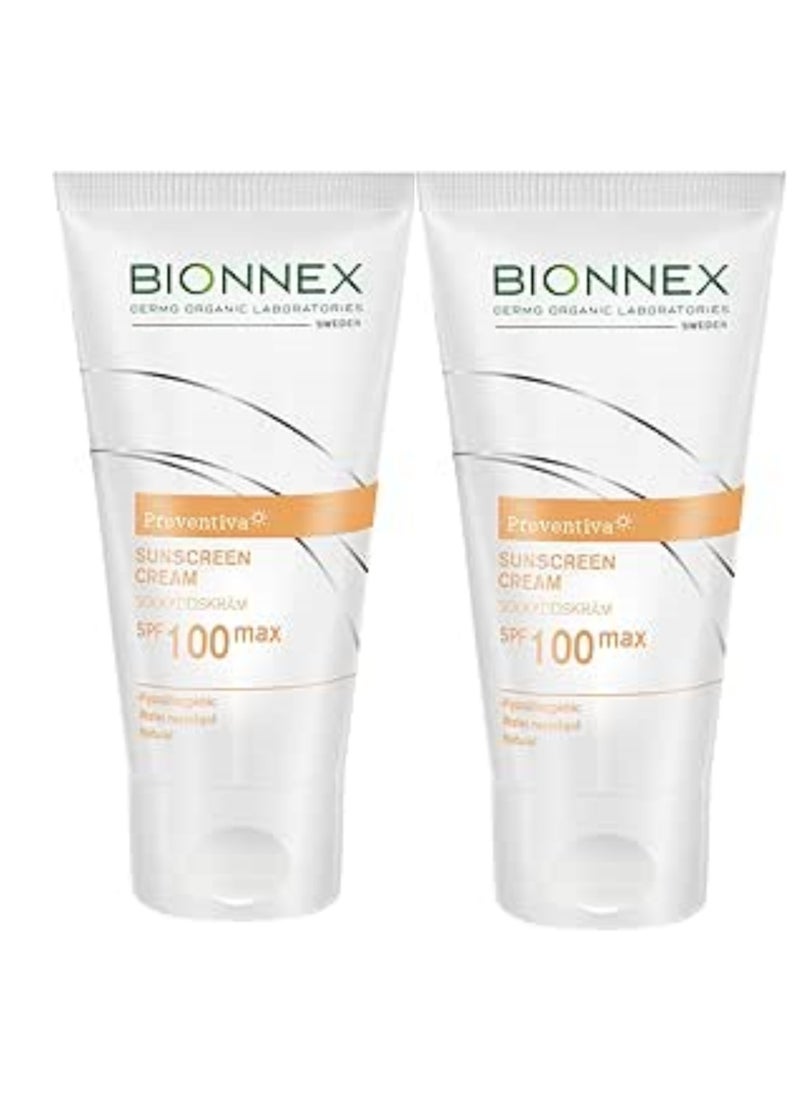 BIONNEX Bionnex Preventiva Sunscreen Cream 100+ 50Ml Buy 1 Get 1 Free 