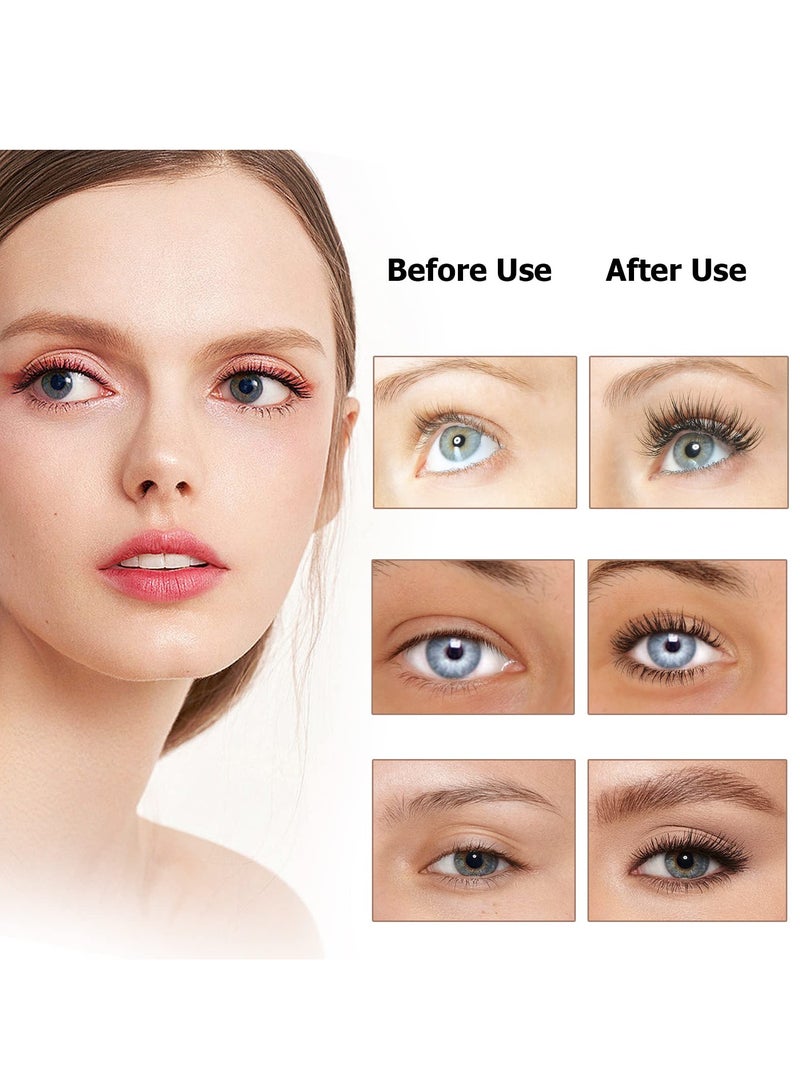 Heated Eyelash Curlers, Electric Eyelash Curlers, Portable Heated Lash Curler Rechargeable Heated Eyelash Curler with 3 Temperature Settings, Quick Forming, 24H Long Lasting for Women Girl