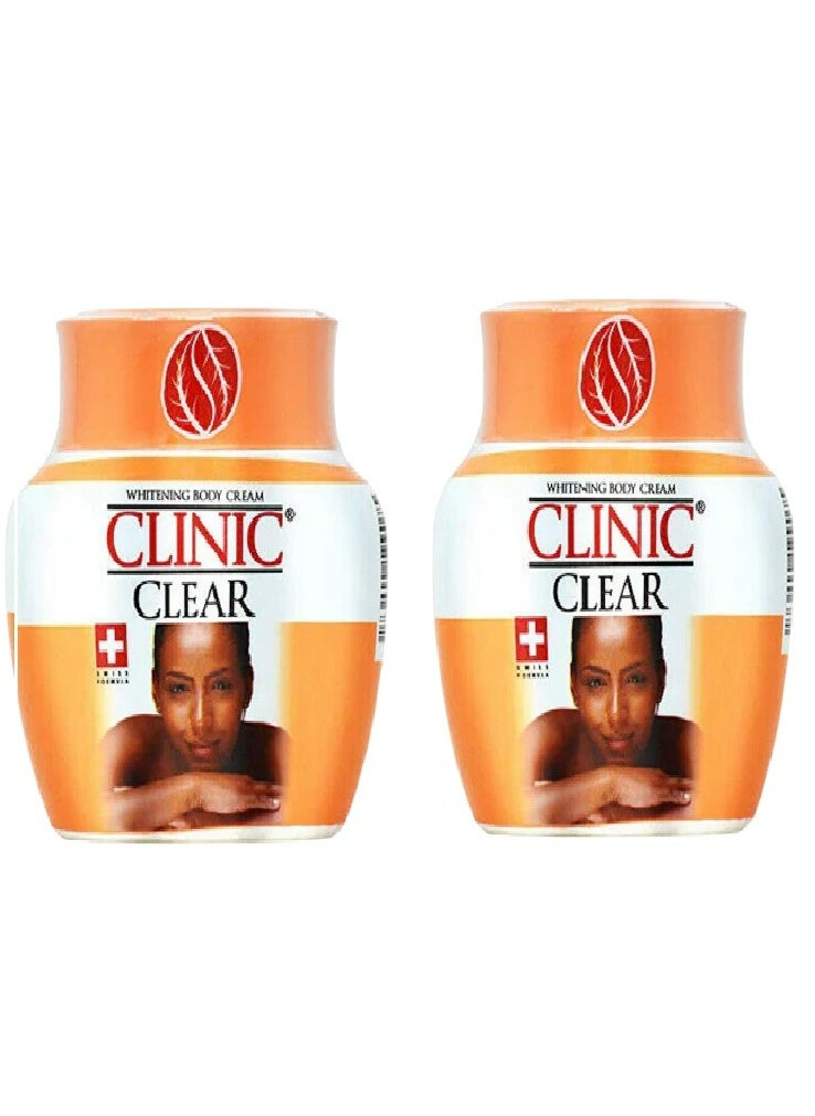 Clinic Clear 2 Pieces Of Whitening Body Cream 150grams  - Image 1