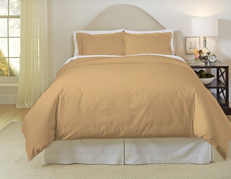 3 Piece Duvet Set Size King Color Expresso