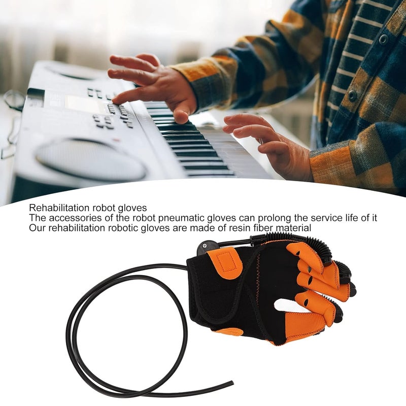 klarako Rehabilitation Robot Glove,Rehabilitation Glove Accessory Standard Type for Finger Training Hand Rehabilitation Glove M Code(Right Hand) - Image 2