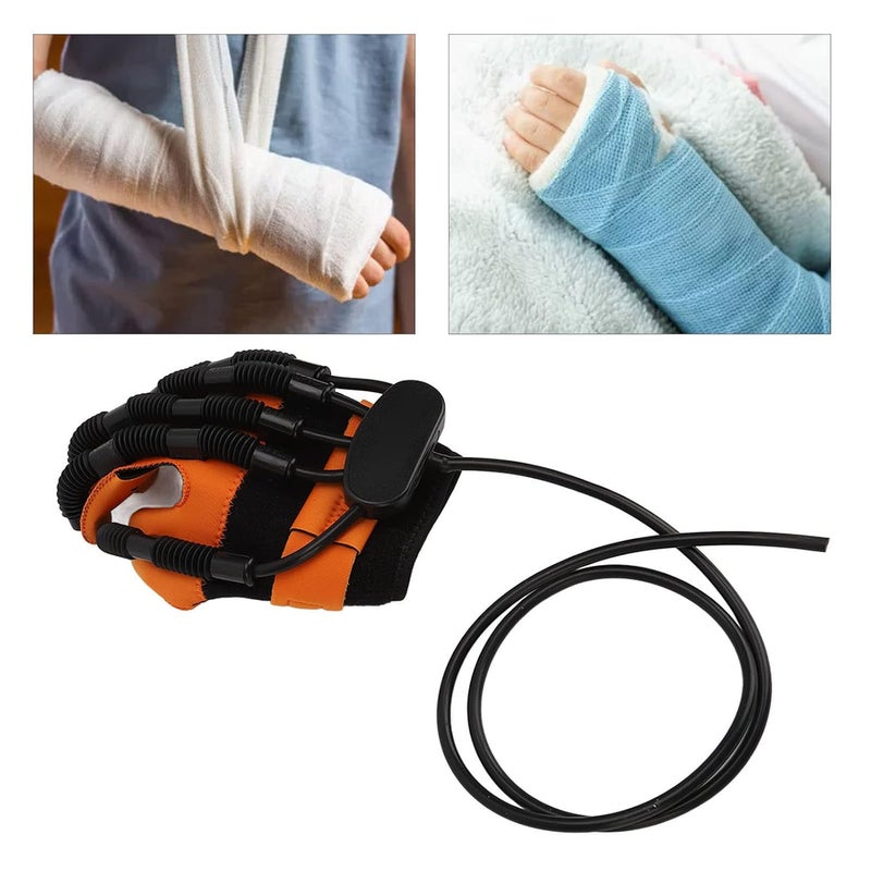 klarako Rehabilitation Robot Glove,Rehabilitation Glove Accessory Standard Type for Finger Training Hand Rehabilitation Glove M Code(Right Hand) - Image 5