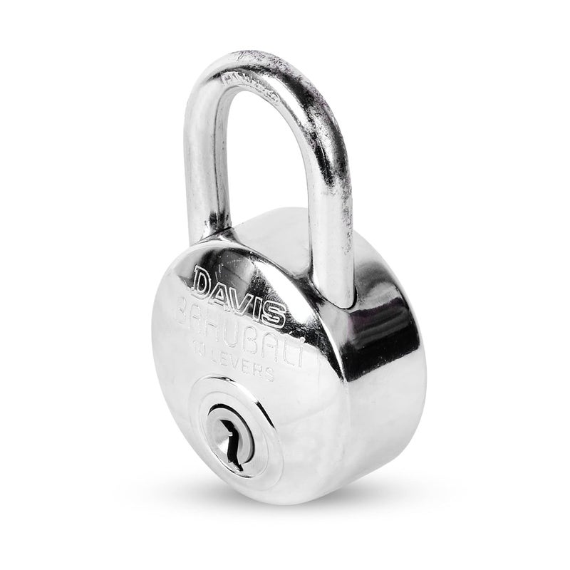 STRIDES Strides Present Secure Davis Bahubali Padlock Door Lock Strong and Bravo Lock Jo apni chaabi se khule surakcha ka WADA  - Image 4
