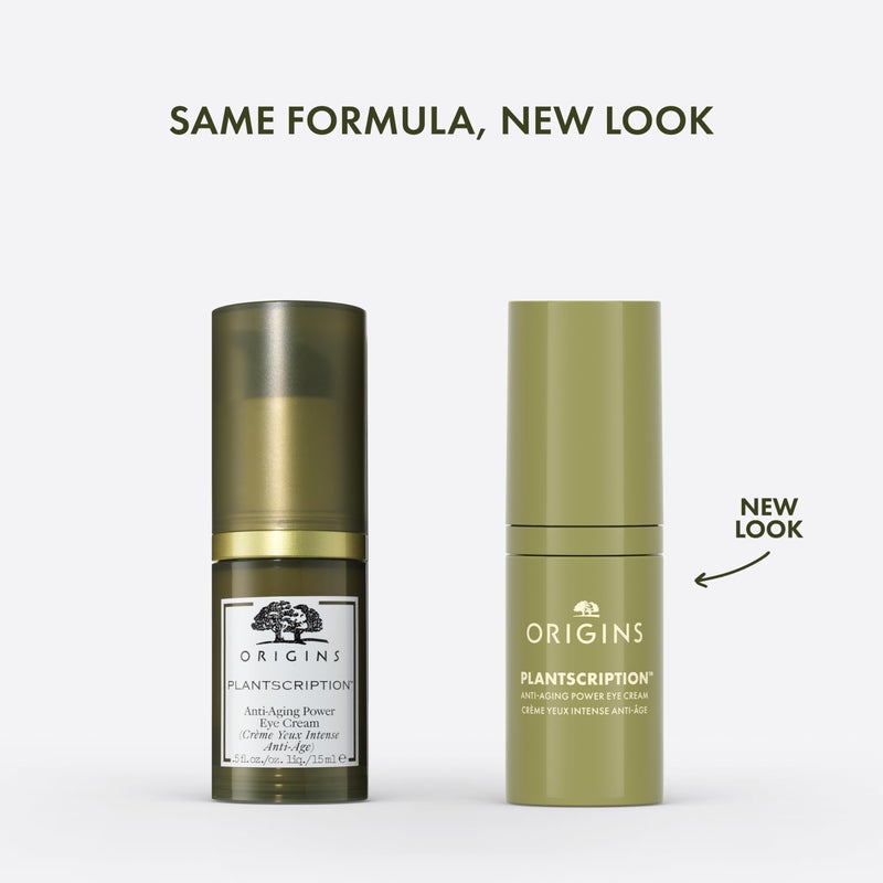 Origins Plantscription Power Anti-Aging Eye Cream | Visibly Reduces Fine Lines & Crowâ€™s Feet | With Peptides, 0.5 Fl Oz - Image 2
