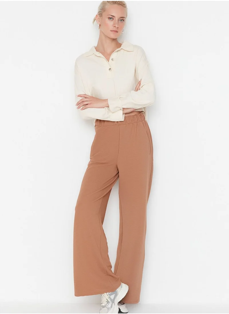 trendyol Pocket Detail Straight Pants