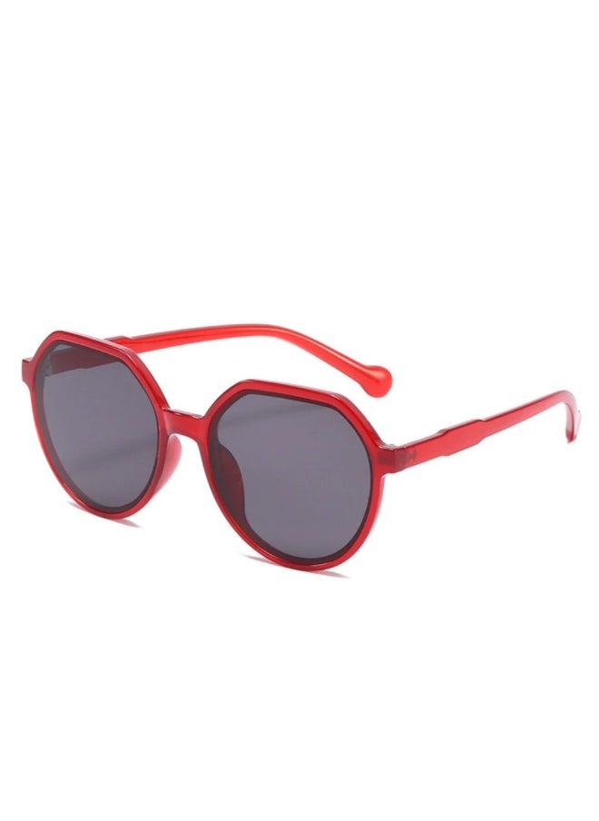 Generic - Fashion Sunglasses Women Brand Vintage Travel Sun Glasses Female Eyewear Anti-Glare Driving Sun Glasses Gafas De Sol Hombre-Lenses Color:B02 1PC beige-Ships From:CHINA - Image 1