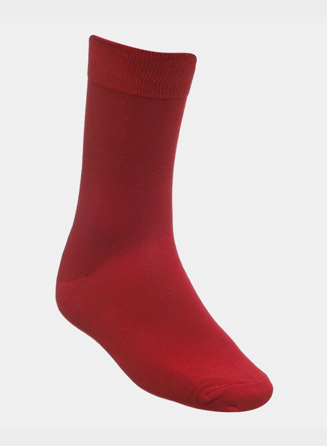 Kheyoot Burgundy Bundle Set Of 3 Socks - Image 2