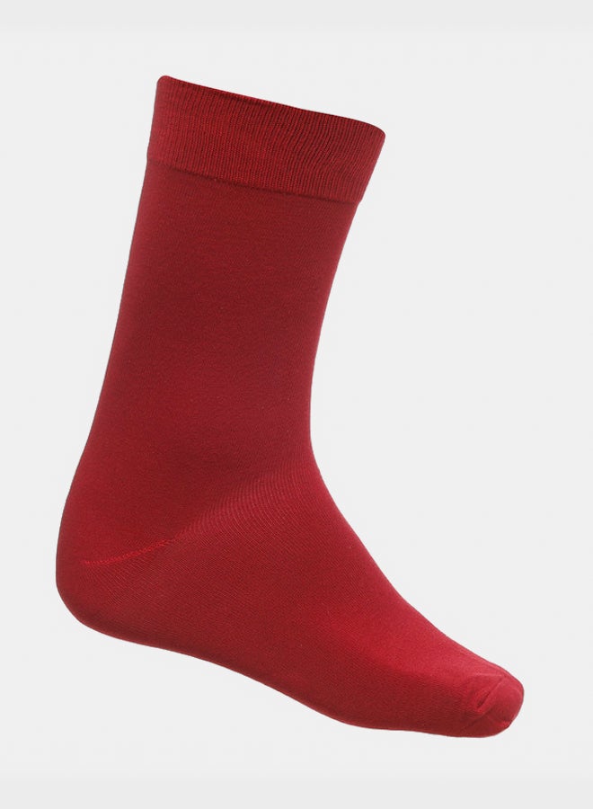 Kheyoot Burgundy Bundle Set Of 3 Socks - Image 5