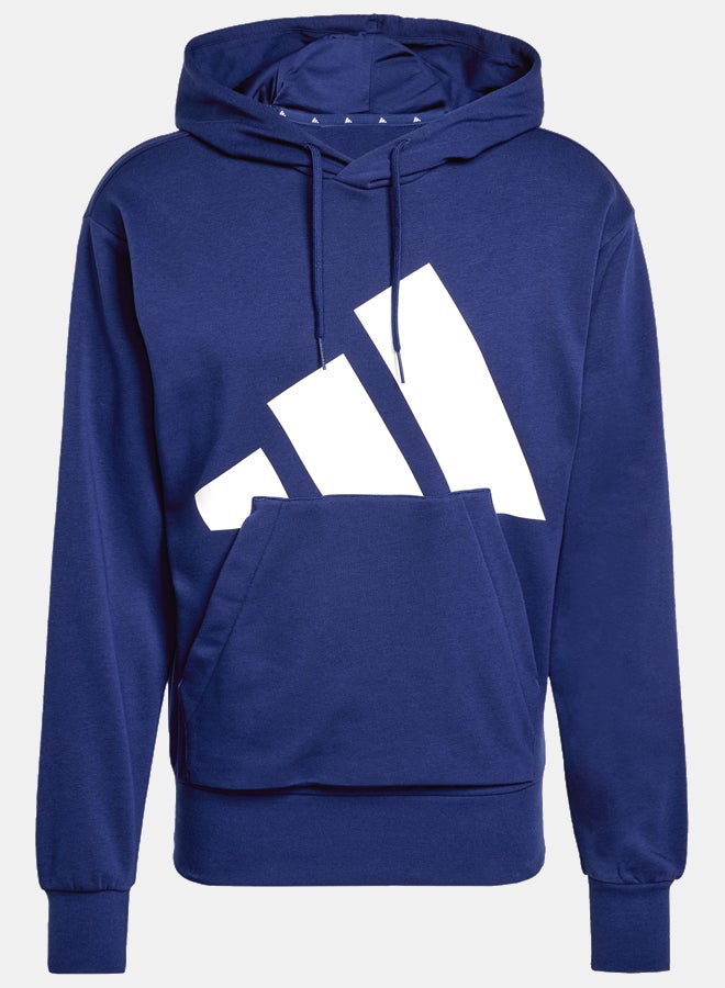 Adidas essentials big logo french terry men's hooded sweatshirt  - Image 2