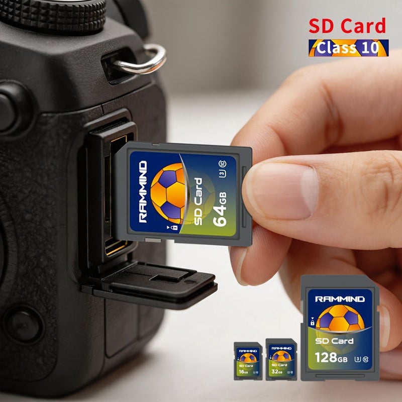 32GB SD Soccer Memory Card High Speed For Camera Laptop Recording - Image 5