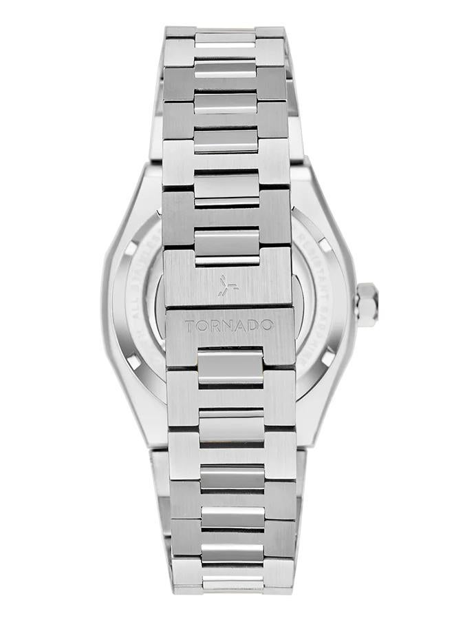 تورنيدو ساعة رجالية أوتوماتيكية من الفولاذ المقاوم للصدأ - - Image 3