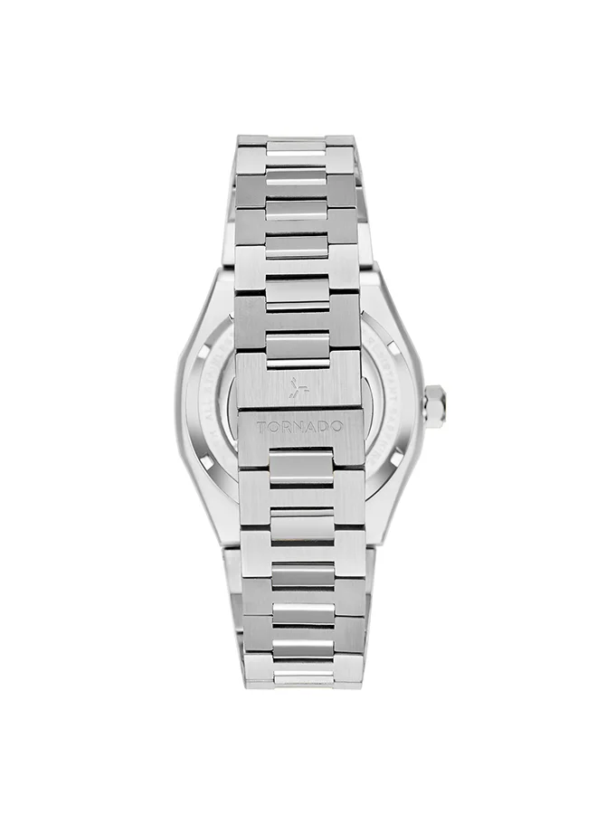 TORNADO Men's Stainless Steel Automatic Watch T24303-SBSB - 41.0X51.0 mm