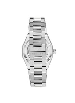 TORNADO Tornado AUTONOVA AUTOMATIC Men's TMI NH70 Movement Watch, Automatic Display and Solid Stainless Steel Brushed Bracelet Strap - T24303-SBSB, Silver  - Image 3