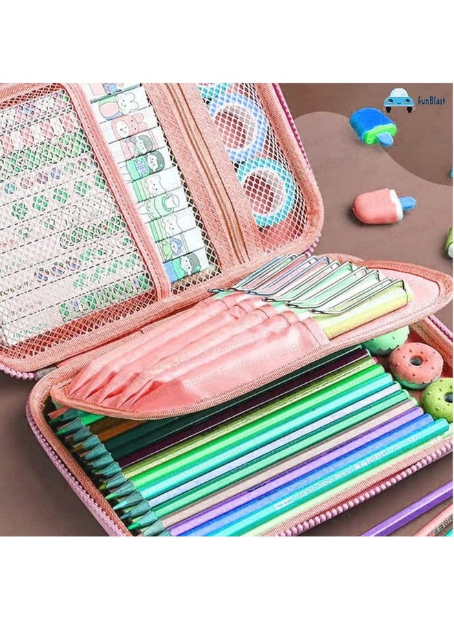 FunBlast Cartoon Theme Pencil Case-3D Eva Pencil Case Pouch For Kids, Pen & Pencil Bag For School Kids, Girls, Kawaii Stationery Storage Box (Flower-Big, Ethylene Vinyl Acetate (EVA), Multicolor) - Image 4