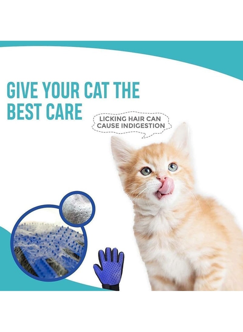 Loquat Pet Grooming and Massage Glove for Cats and Dogs Comfortable Blue Color: The care you need to pamper your pets - Image 4
