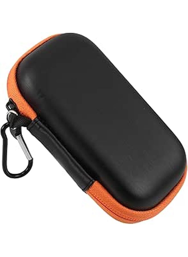 Portable SSD Hard Drive Carrying Case Sturdy Organizer Bag For Travel Secure Cable Storage For External Drives Accessories Black - Image 1