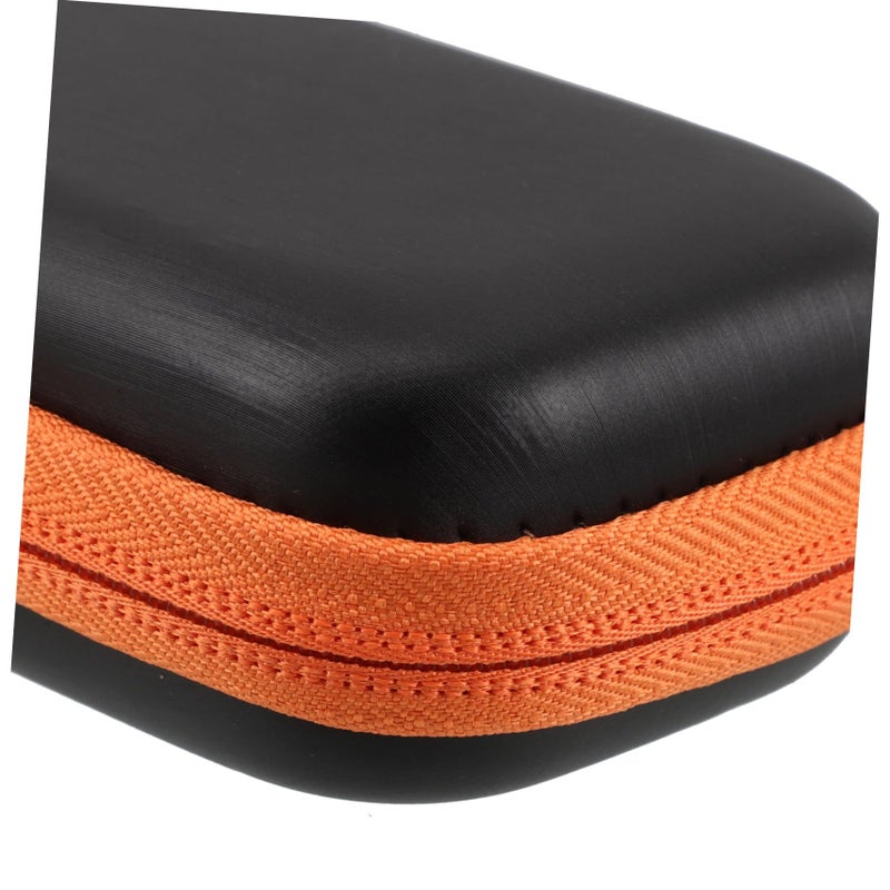 Portable SSD Hard Drive Carrying Case Sturdy Organizer Bag For Travel Secure Cable Storage For External Drives Accessories Black - Image 4