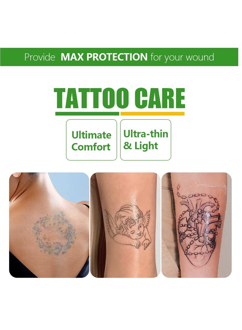 KASTWAVE Transparent Film Dressing Essentials Picture Frame Style with Label Waterproof Wound Bandage Shower Waterproof Patch Adhesive Patches Shower Aftercare Bandage - Image 4