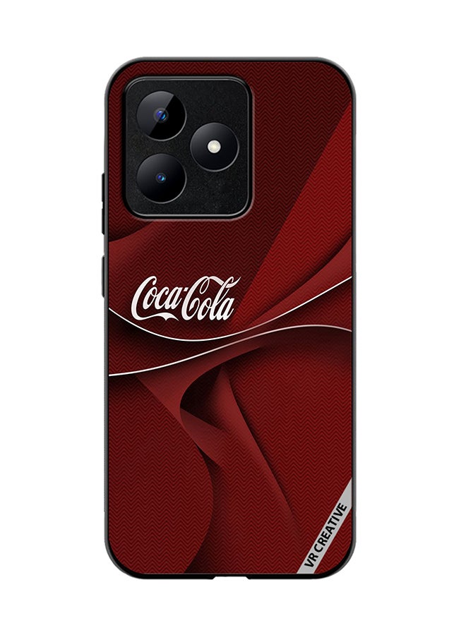VR CREATIVE Protective Case Cover For Realme C53 Cocacola Design Multicolour - Image 1