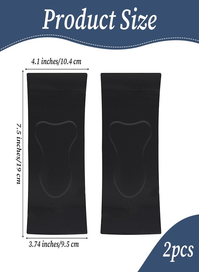 Hpmjz 2 PCS Achilles Tendon Heel Protector Ankle Support Sock Open Toe Сompression Sock Compression Padded Sleeve Socks Premium Gel Heel Socks for Men Women Front Foot Tendon Heels Shin Achilles Everyday Use - Image 2