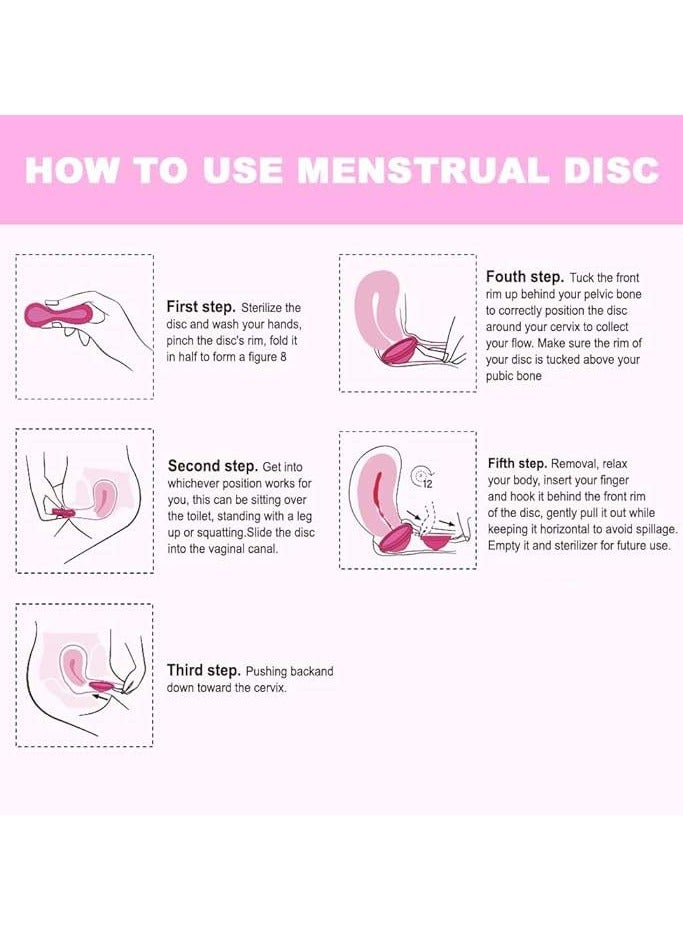 Feminy Menstrual Cup With Silicone Sterilizer Cup Or Cup Holder - Image 2